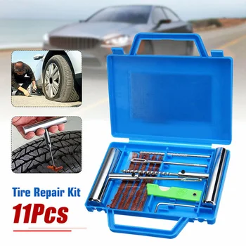 

Tools Tire Repair Kit A66333 11Pcs Tire Repair Kit Tubeless Wheel Mending