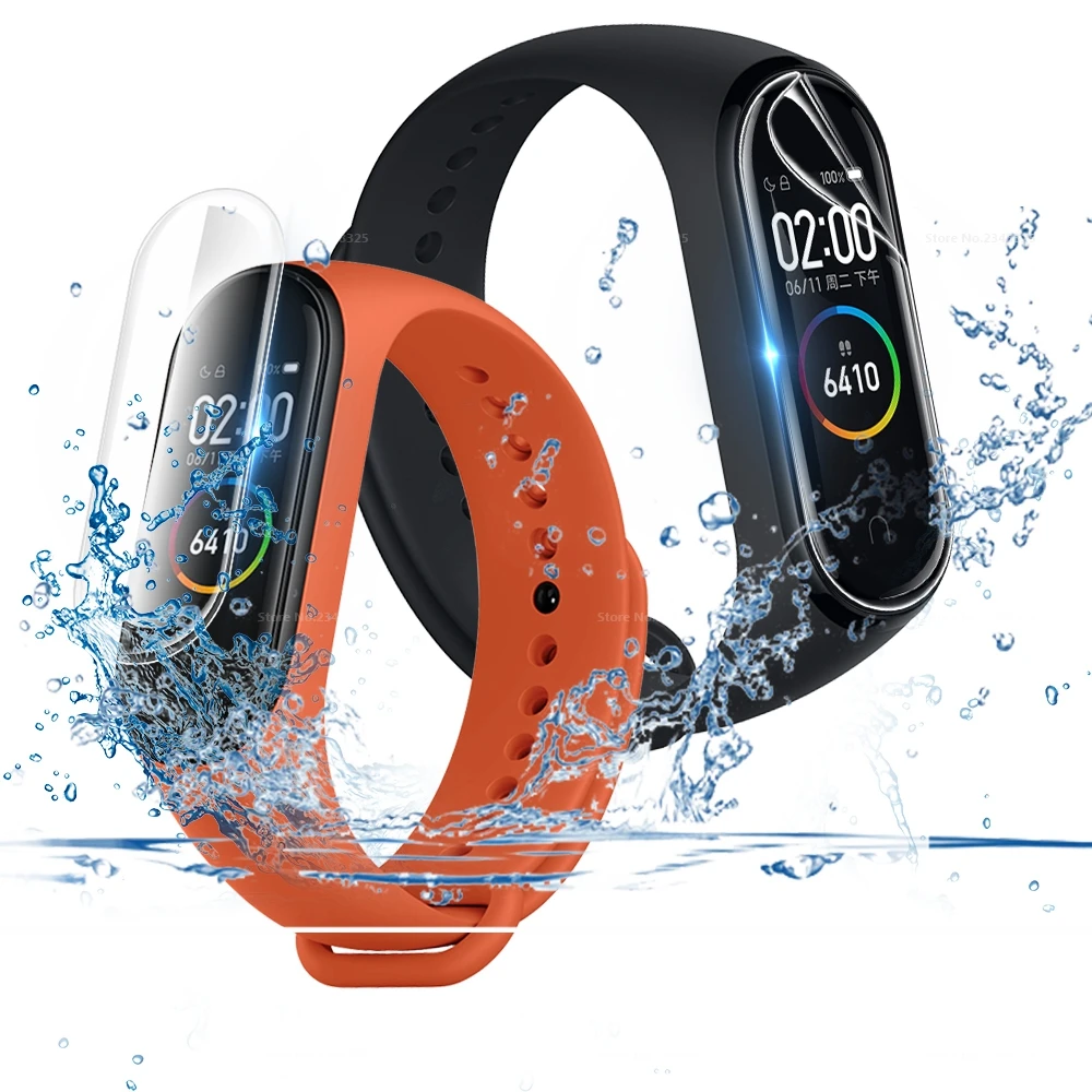 3 шт./партия, защитная пленка с полным покрытием для экрана Xiaomi mi Band 4 Bnad4 Smart чехол с браслетом, пленка для mi Band 4, аксессуары