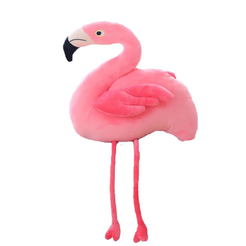 INS Phoenicopteridae Фламинго плюшевая кукла-птичка, игрушки для комнаты, интересные розовые украшения, милые животные, Детский Рождественский подарок - Цвет: Flamingo