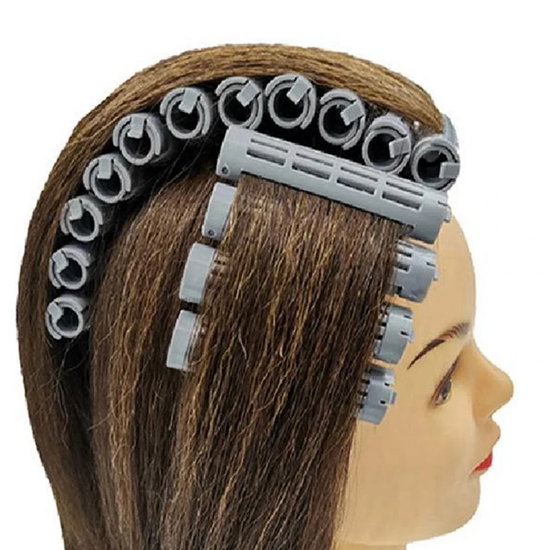 20Pcs Hair Perm Rods Styling Bars DIY Hair Clip Fluffy Perming Rod Roller Curler Salon Hairdressing Tool Kit