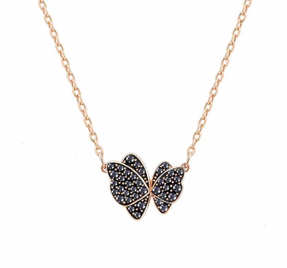 

New quality swa necklace with butterfly necklace and carnation wedding anniversary free delivery