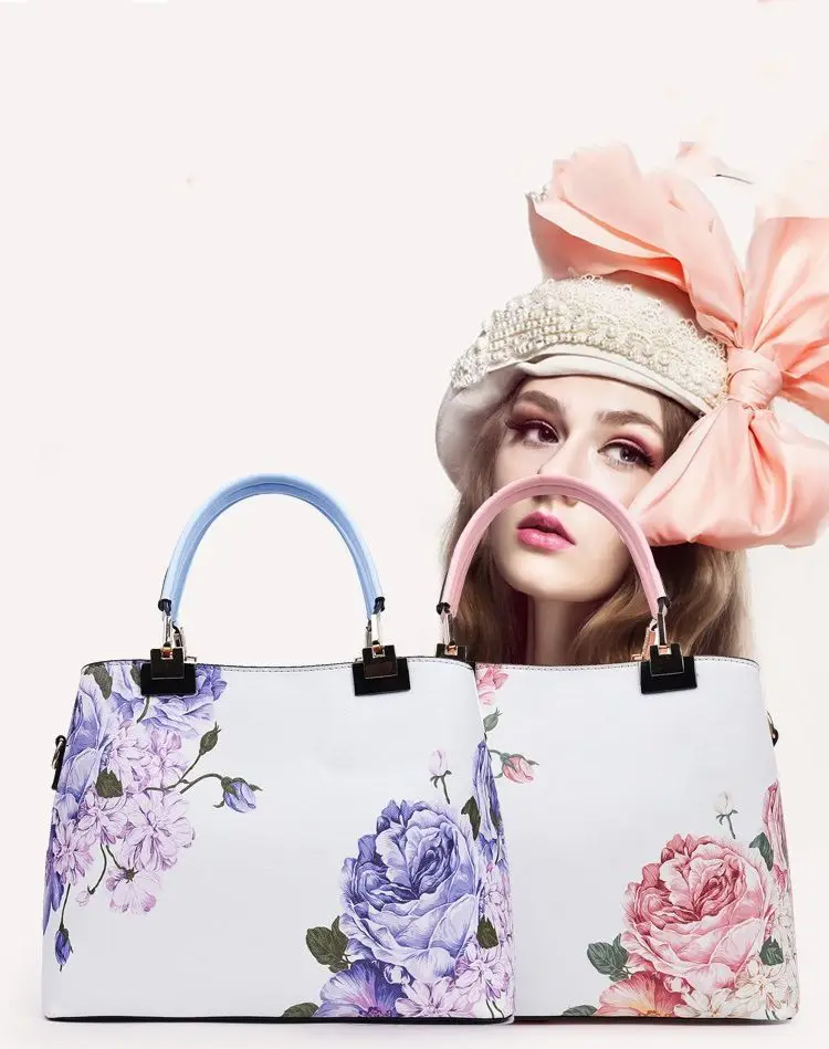 

2022 Print Luxury Handbags , Pu Women Tote Bags Clutch , Crossbody Shopping Card Package for Ladies
