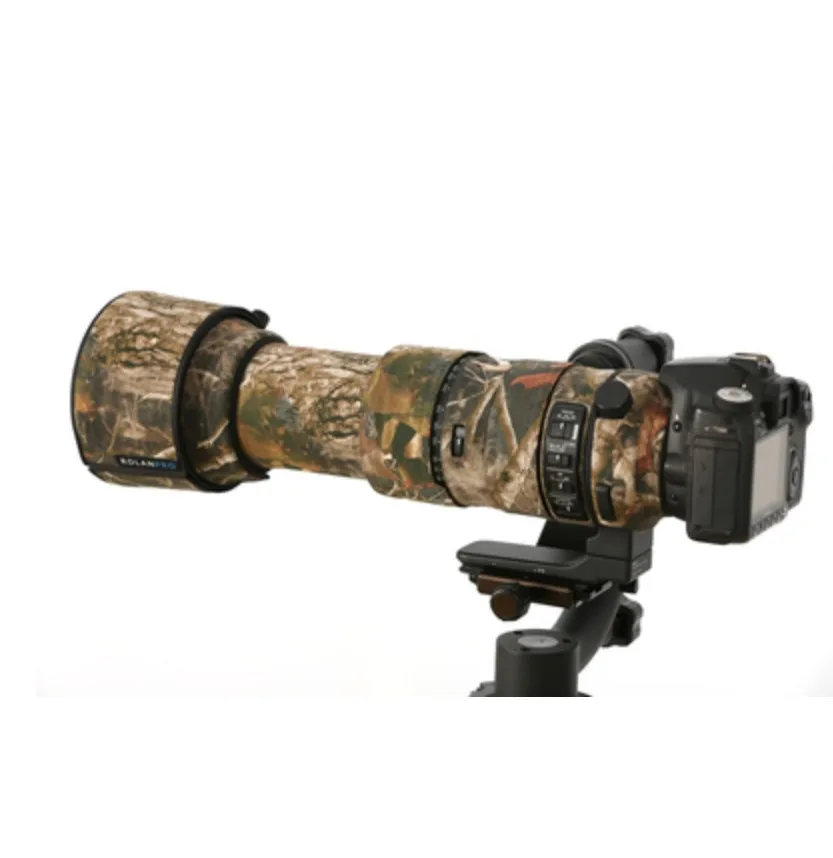 cotton ROLANPRO Sigma 60-600 мм f4.5-6,3 DG OS HSM спортивный защитный чехол для объектива пистолеты одежда камуфляж объектив камеры дождевик - Цвет: cotton
