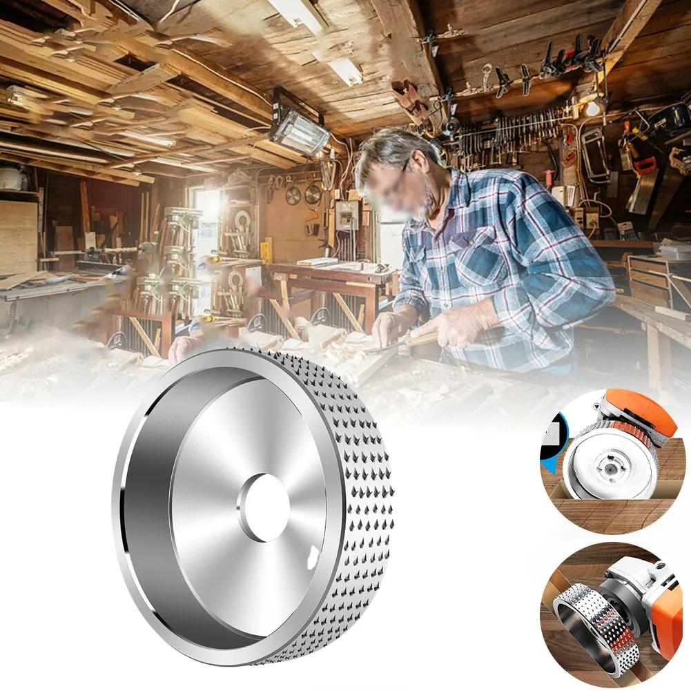 75x22/16mm Angle Grinder Grinding Disc Burr Carving Plane Wheel Edge-arc Woodworking Spur Shaping Tool | Инструменты
