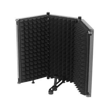

Movingmic Microphone Windshield Sn for Recording Studio Equipment 3-Door Microphone Noise Reduction Board