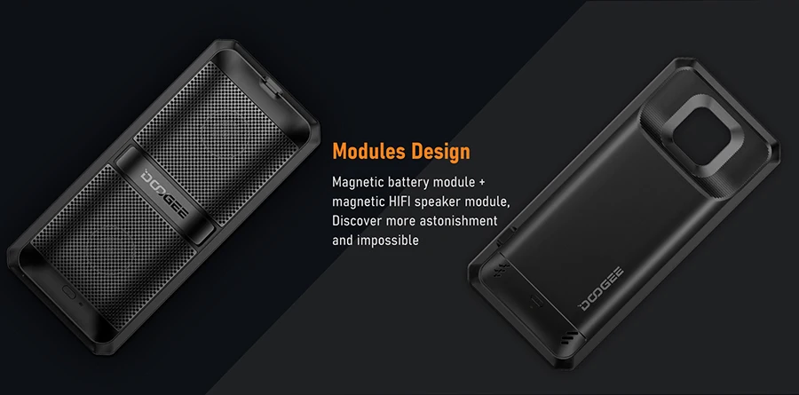 DOOGEE S95 Pro модульный прочный мобильный телефон IP68/IP69K 6,3 дюймов дисплей 5150 мАч Helio P90 Восьмиядерный 8 Гб 128 ГБ 48мп камера Android 9