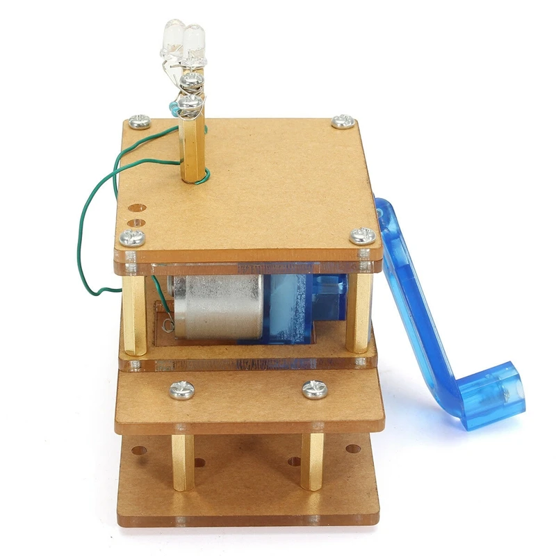 DIY ручной генератор ручной Динамо аварийное питание электронный Arctic DIY Kit