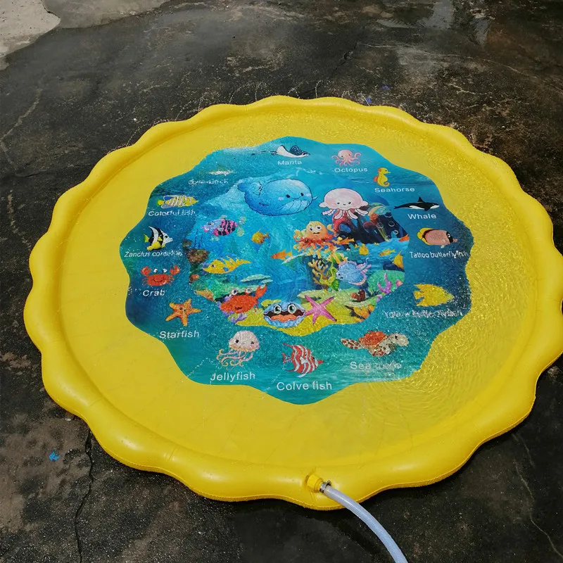 Детские игрушки для игры на воде и пляже, летние надувные игрушки для детей на открытом воздухе, надувные подушечки из толстого ПВХ