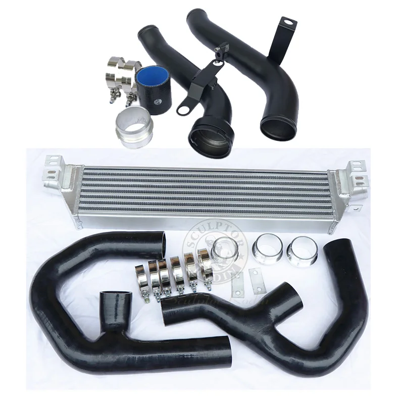 TURBO TWIN INTERCOOLER KIT FOR  GOLF MK5 MK6 GTI FSI JETTA 2.0T