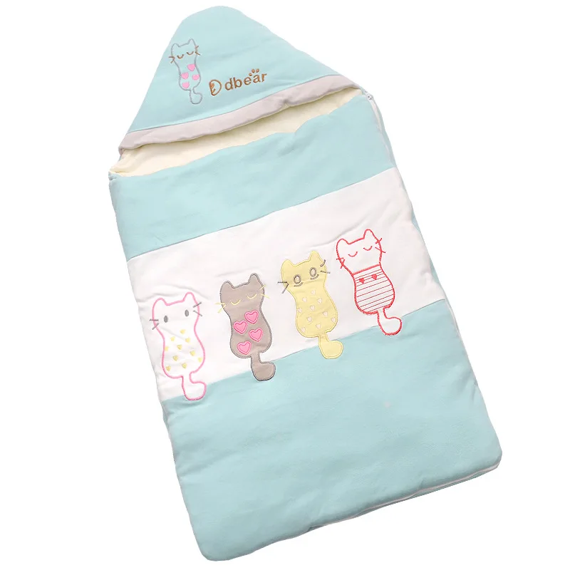 

Autumn Baby Sleeping Bag Envelope for Newborns Baby Blanket Swaddling Wrap Cotton Sleeping Bags Baby Cartoon Baby Sleepsacks