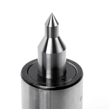 

1x Silver Steel Spindle 60 Degree Lathe Live Center Morse Taper Tool Equipments