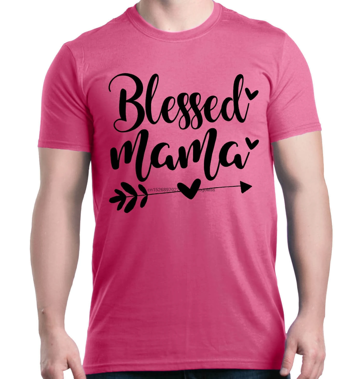 Blessed Mama Футболка день матери жизнь новая мода мама для мамы милый стиль