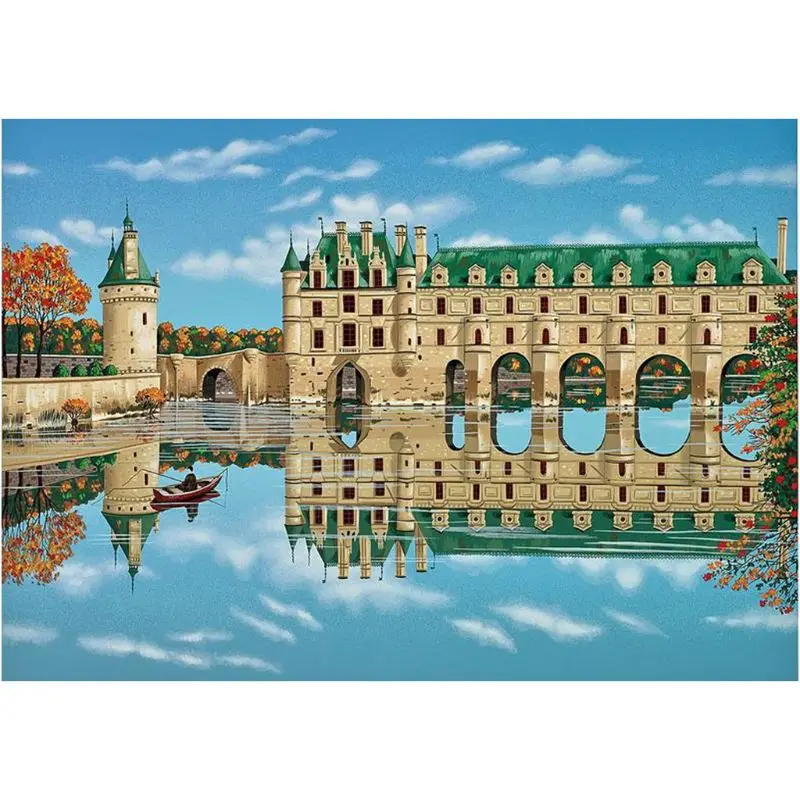 

City House DIY 5D Full Drill Diamond Painting Embroidery Cross Stitch Rhinestone