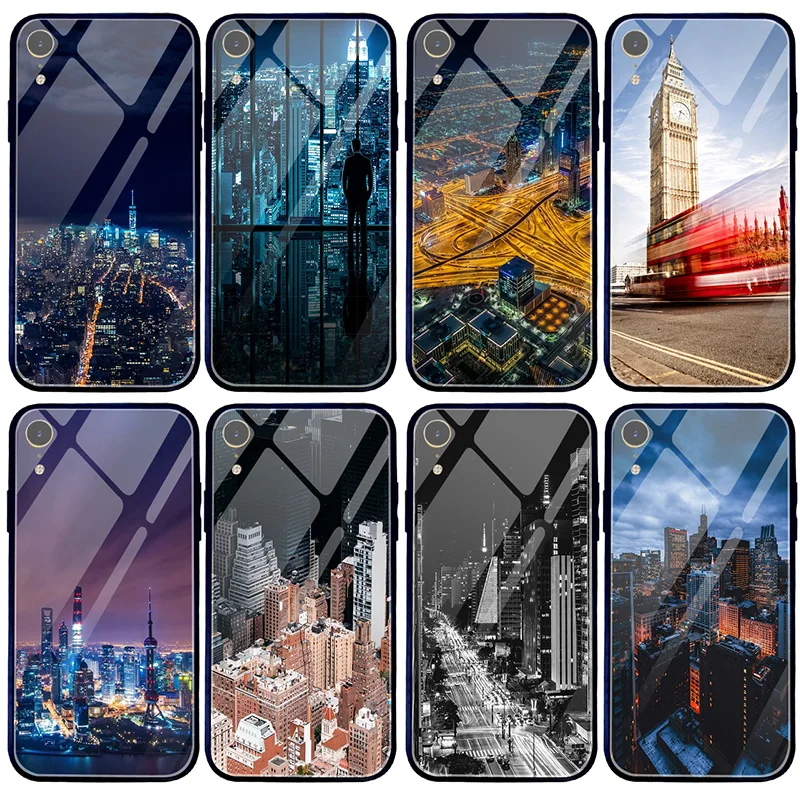 Потрясающие чехлы для телефонов Fuul с закаленным стеклом iphone 5 5S SE 2020 10 X XR XS 11 Pro Max 7 6