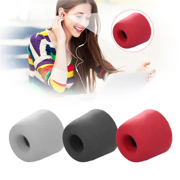 

Silicone Earphone Case In-ear Type Memory Sponge Earphone Portable Audio & Video Earphone Accessories Noise Reduction Earmuff
