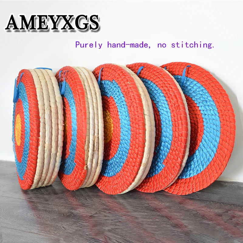 

1pc Archery Grass Target Board Hand Made Easy To Carry Suitable For Outdoor Indoor Arrow Hall Casino Shooting Entertainment