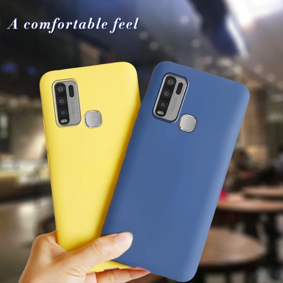 Mobile Vivo Y30 Kavar Matte Case For Vivo Y50 Back Cover