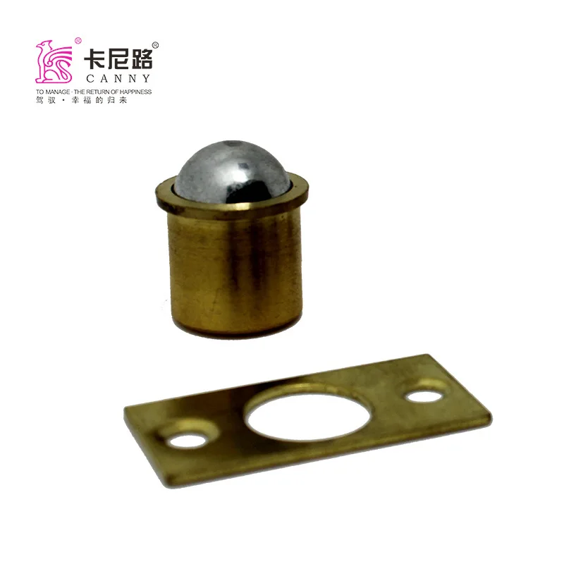 

Circle Copper Collision Bead Copper Beads Ball Plunger dan huang zhu Cabinet Furniture Hardware Press-Positioning Collision Bead