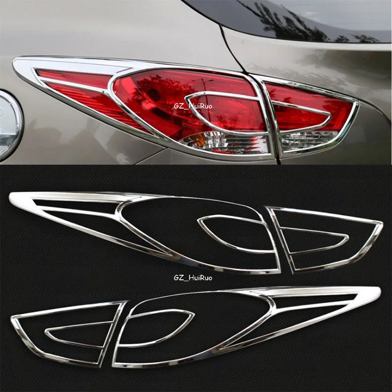 Задний фонарь для Hyundai Tucson IX35 2013 2014 2015 ABS Накладка лампы 4 шт.|car trim|for carlamp car |