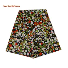 Высококачественная африканская ткань Binta настоящая восковая печать хлопок воск для Африки Одежда 6 ярдов/лот для вечернего платья 24FS1258