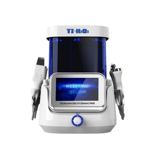 

Hydrogen vanadium hydra facial superoxide hydrometer small bubbles black head suction water meter beauty equipment