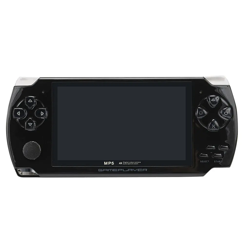 Черный P3000-8G для psp GBA 4,3 дюймов Большой экран портативная игровая консоль ностальгическая Классическая игровая машина 8 г Память Ретро Аркада для psp - Цвет: Черный