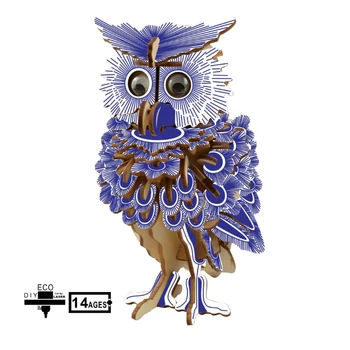 

DIY 3D Wooden Puzzle Toys For Children Magical Animals Kids Toys Also Suitable Adult Game Best Gift Of High Quality Wood