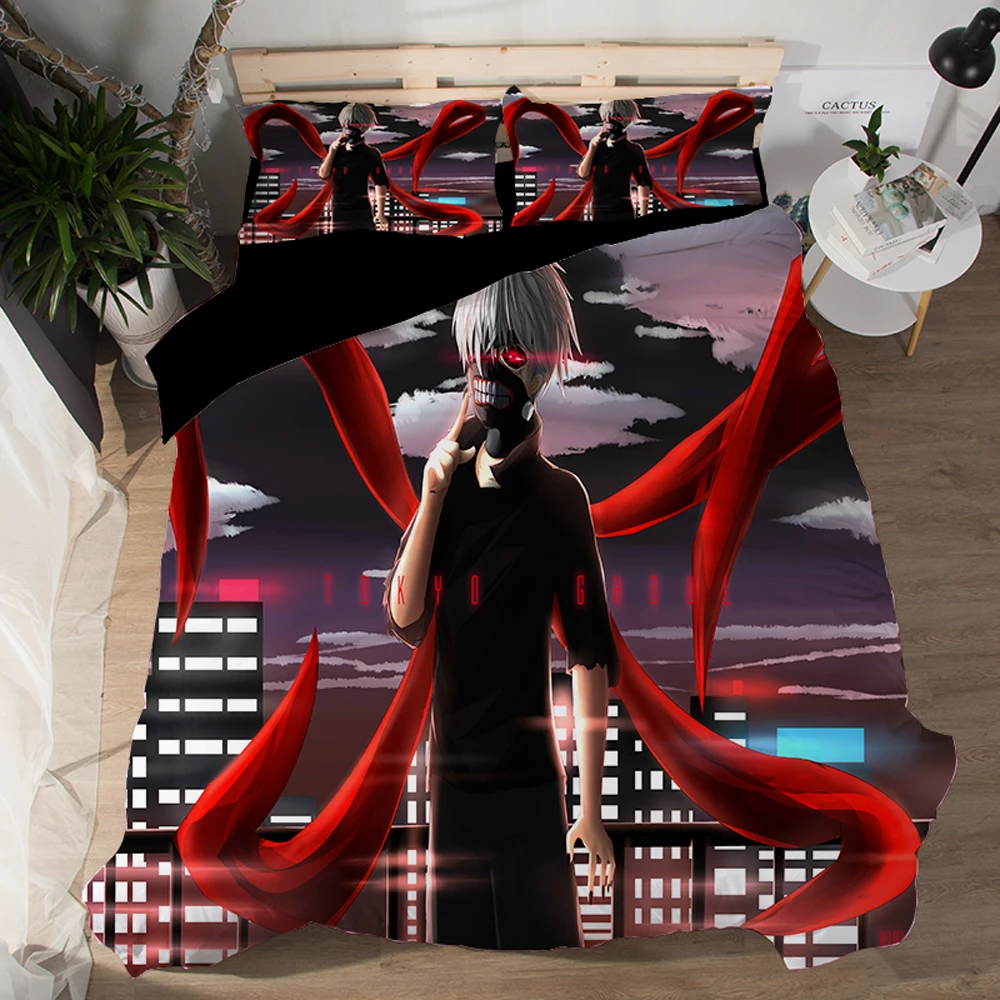 

Hot Horror Movie cannibals anime 3D Bedding Set Printed Duvet Cover Set Twin Full Queen King Size good quality Dropshipping