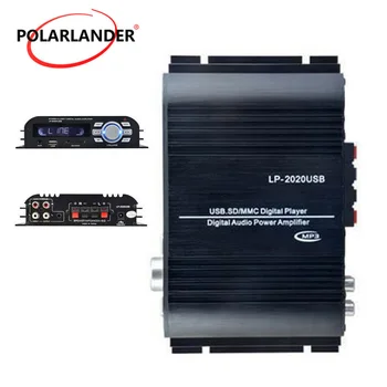 

Car Amplifier Digital Power Amplifier 20W*2RMs Stereo LCD Sreen Display Supported Remote Contol