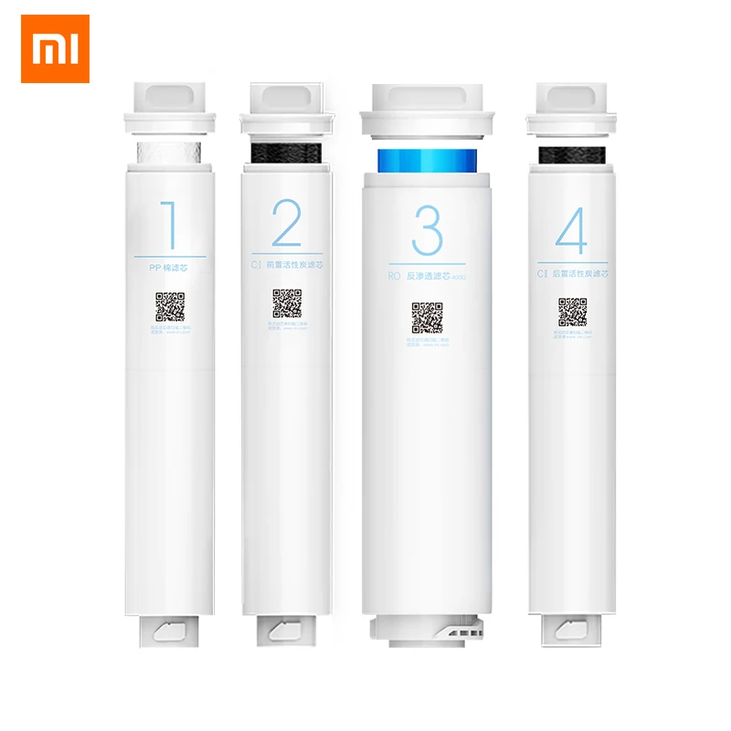 Оригинальный фильтр очистителя воды Xiaomi подходит для Mi 600 г/400 г Сменный из ПП