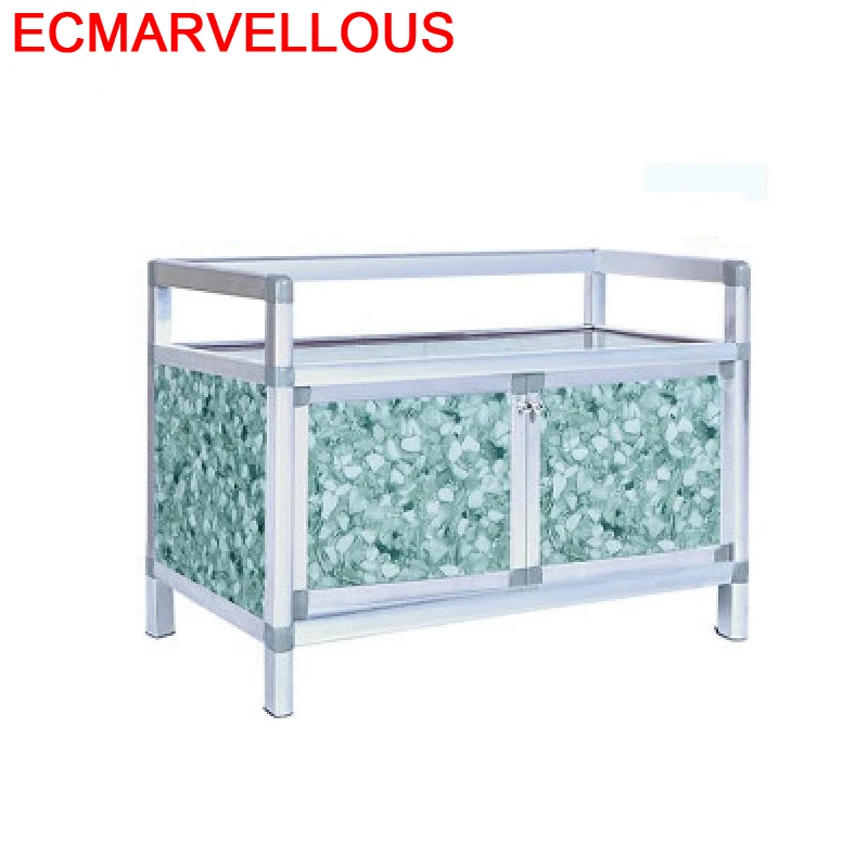 

China Mobiliario Cabinet Comedores Aluminum Alloy Side Tables Kitchen Furniture Mueble Cocina Meuble Buffet Cupboard Sideboard