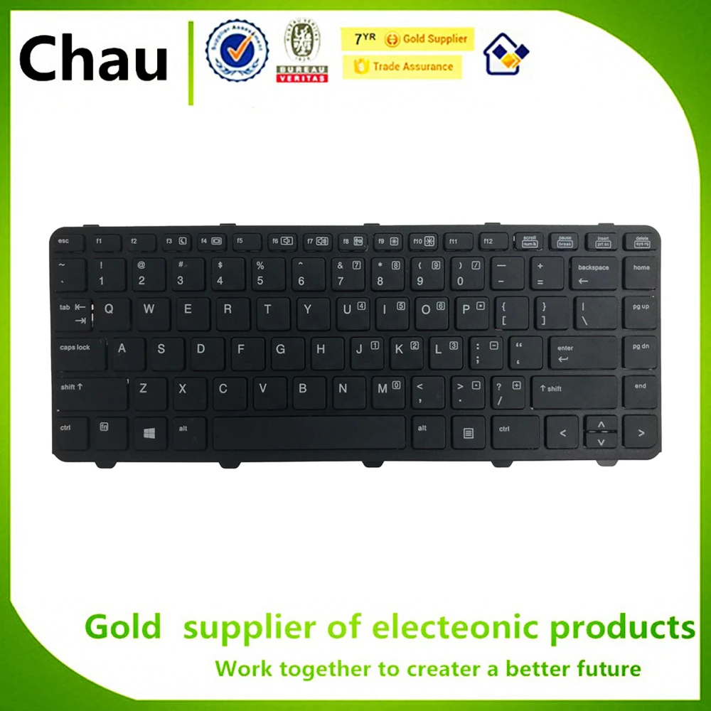 Новинка для ноутбука hp ProBook 430 G2 440 G2 445 G2 клавиатура без подсветки 767476-001