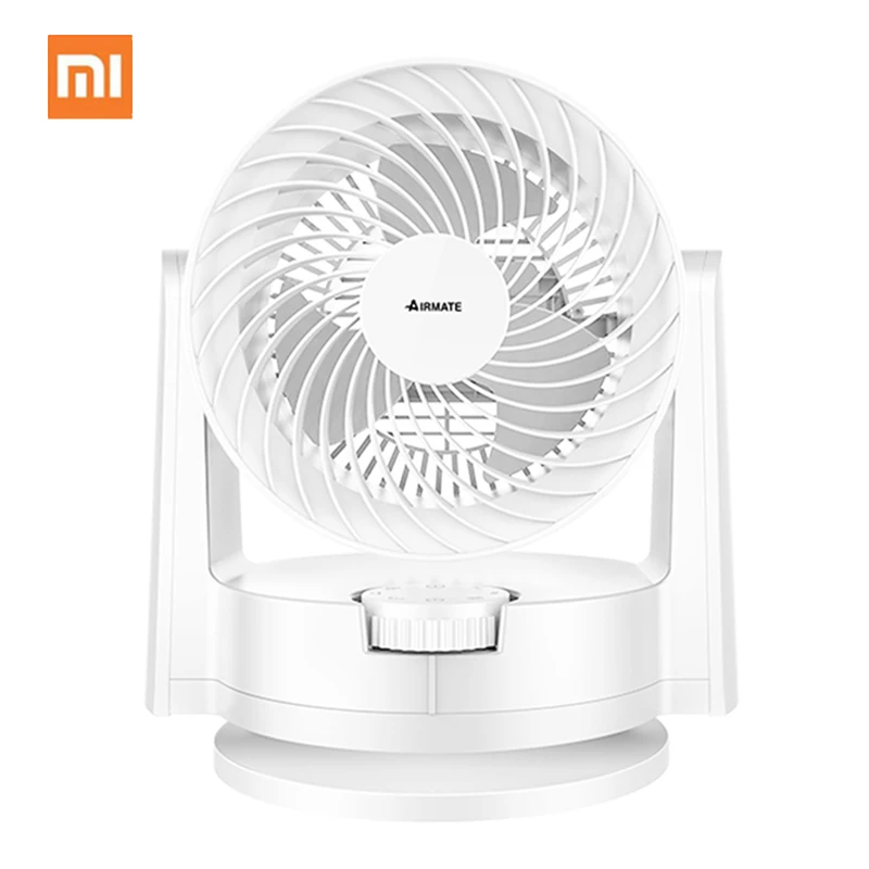 

Xiaomi Desktop Air Circulation Fan Portable 3-Speed Adjustment Fans Air Cooler Office Desk Handheld Mini Fan Air Circulation Fan