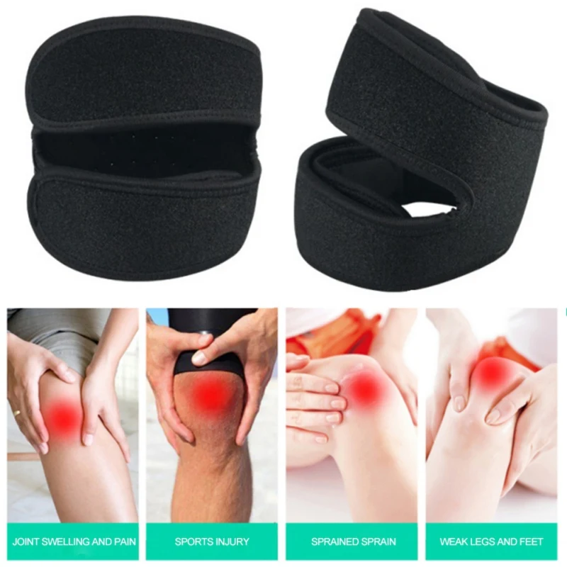 Fitness Elastic Knee Support Brace Kneepad 1PC Adjustable Patella Knee Pads Safety Guard Strap Sports Accessories knee pad,knee support,knee brace,knee wraps