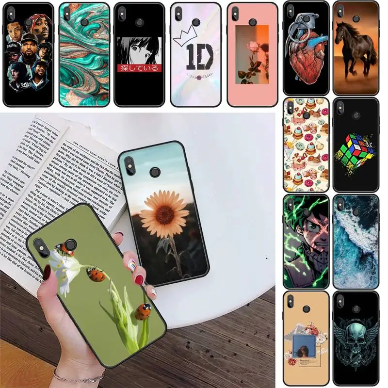 Babaite Unique Phone Cover For Xiaomi Redmi 4X 5Plus 6A 7 7A 8 8A Note 4 5 9 8T 8Pro 9Pro Couple | Мобильные телефоны и