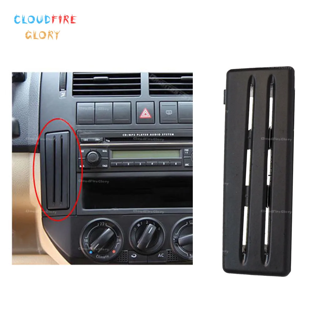 

For VolksWagen Polo 9N 2005 2006 2007 2008 2009 2010 LHD Black Card Holder Card Slot Coin Slot Central Storage Box 6Q1858373
