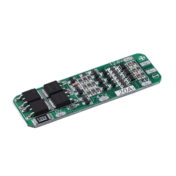 

HJXY 3 strings 11.1V 12V 12.6V 18650 lithium battery charging protection board can start electric drill 20A current