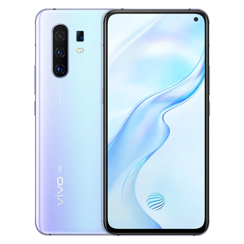 Синий vivo X30 Pro 5G смартфон 6,8" Exynos 980 8G 128G Android 9,0 64.0MP 90HZ 44W быстрое зарядное устройство 60x Zoom сотовый телефон - Цвет: Синий