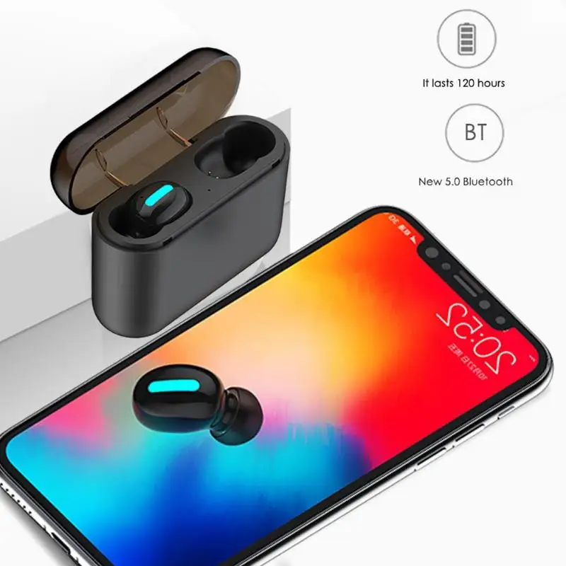 HBQ-Q32 TWS беспроводные наушники портативные Bluetooth 5,0 спортивные наушники для бега длительный срок службы без нагрева