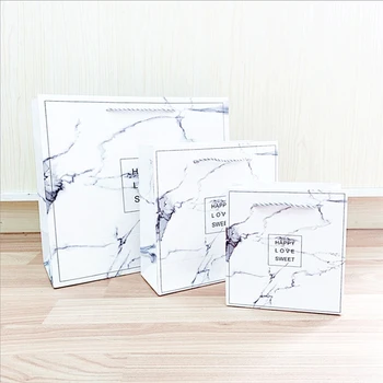 

30pcs Creative Marble European Style Gift Bag Wedding Gift Box Gives Bride Wedding Favors and Gift Candy Bags for Guests