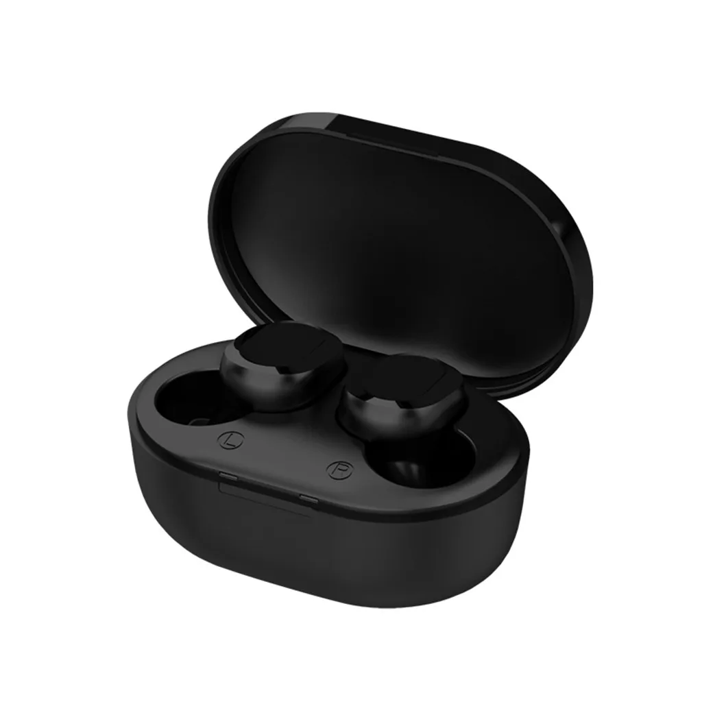 Черный Ouhaobin Bluetooth 5,0 беспроводная гарнитура Hi-Fi стерео звук качество наушники с микрофоном для iOS и Android 1115#2 - Цвет: Черный