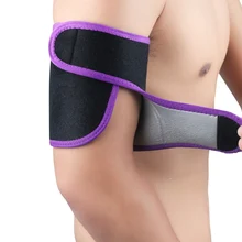 Рука рукав Фитнес Йога Бег защита Палочки Регулируемый ОК ткань композитный 25 мм SBR обертывание Пот Группа вес оборудования