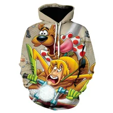 2021 Boy's 3D Cartoon Hooded Sweatshirt Anime Harajuku Fashion Casual Jacket Fashion Sweater Spring Summer Autumn