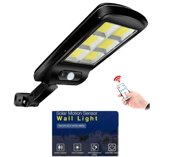 

Outdoor Waterproof LED Solar Light 120 Motion Sensor Wireless Solar Power Lamp Garden Wall Yard Deck Security Night Light 3 mode