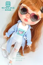 1 шт., одежда Blyth Doll, модная рубашка в полоску, повседневные штаны, кроссовки для Blyth, Azone OB24 OB23, кукла 1/6, аксессуары