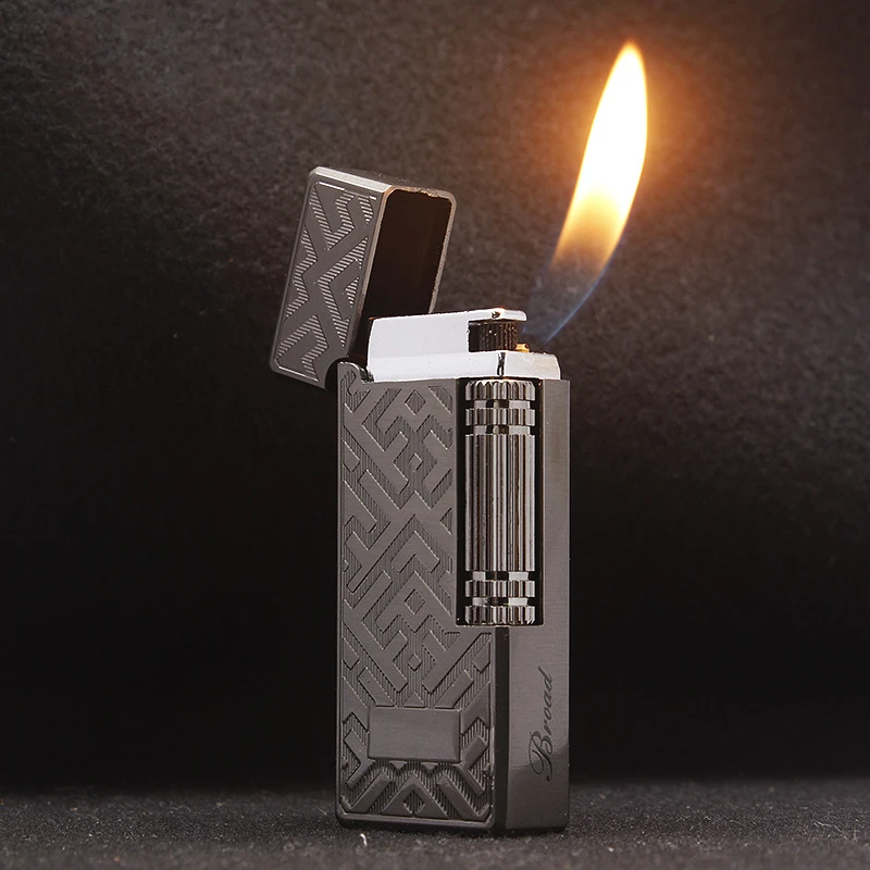 Металлическая газовая зажигалка Flint Free Fire Бутановая Зажигалка яркий звук