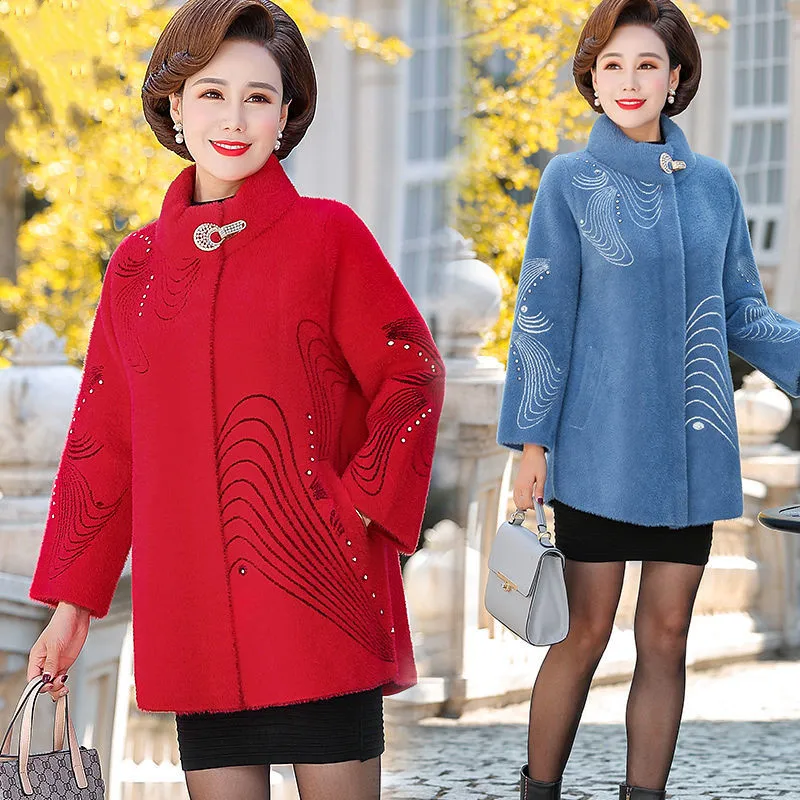 Women Winter Jacket High Quality Thick Imitation