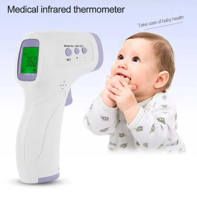 

Non-Contact IR Infrared Digital Forehead Thermometer Lightly Baby Adult Ear Temperature Health-free Contact