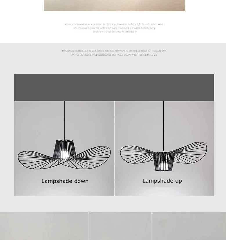 Vertigo suspension Pendant lamp Designer lighting Vertigo suspension pendant light black vertigo lighting,vertigo suspension pendant
