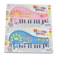 Детский музыкальный инструмент микрофон для караоке электронная клавиатура мульти-функциональный музыкальное пианино обучающих игрушек для детей раннего Childho